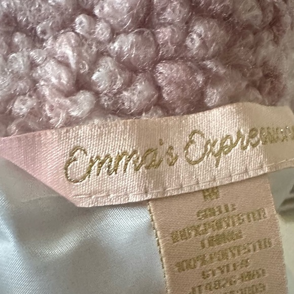 Cozy warm Sherpa ladies coat medium - Picture 5 of 5